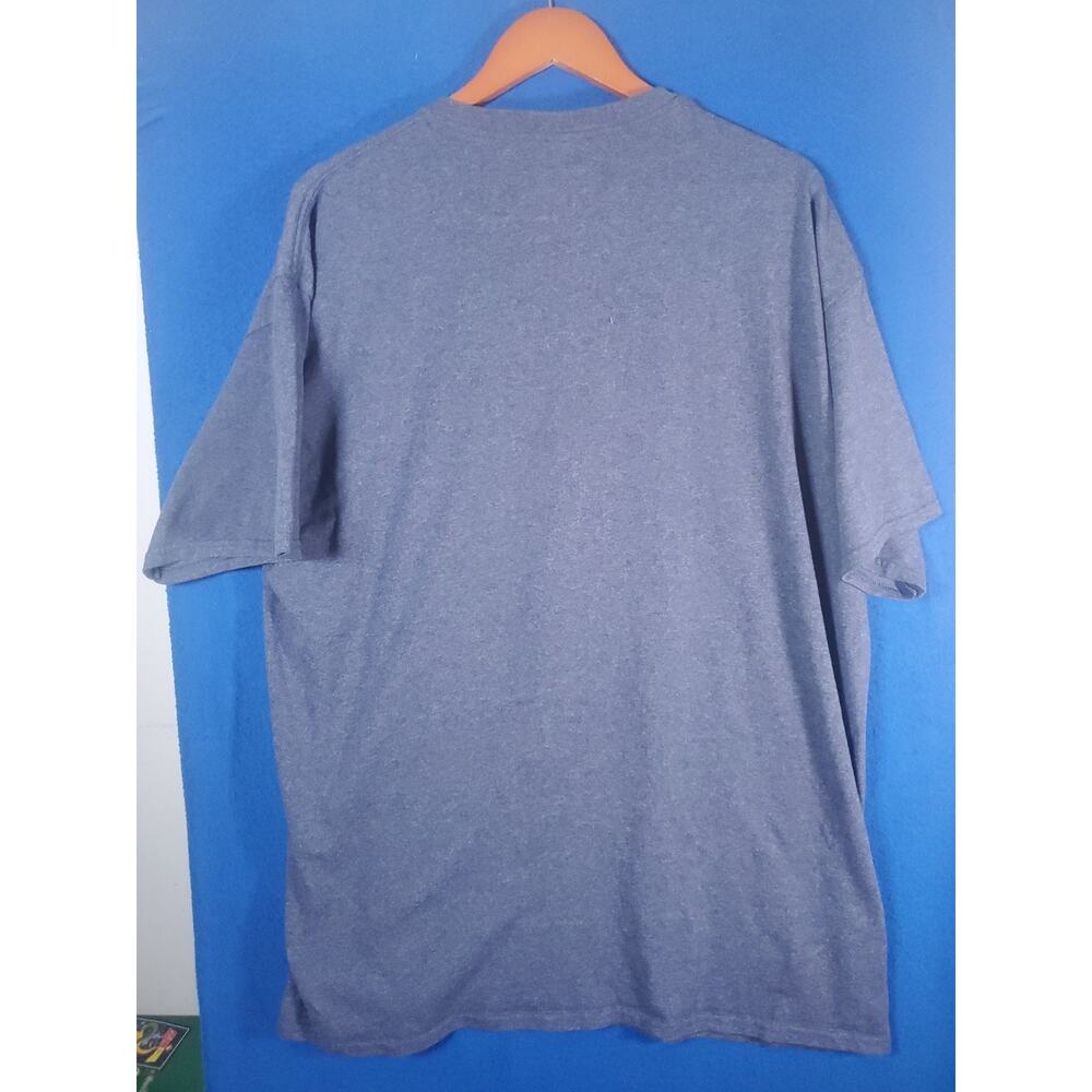 Vintage Team Jesus T-Shirt Mens 2XL Blue Graphic Tee Christian Religious - Picture 4 of 13